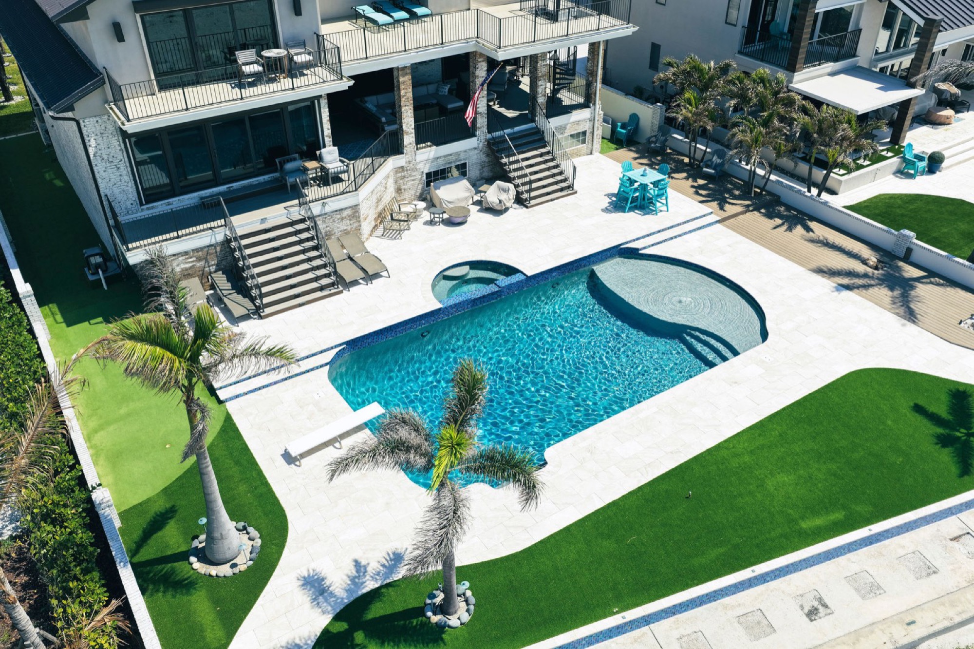 Pool project by Bayside Pool Service