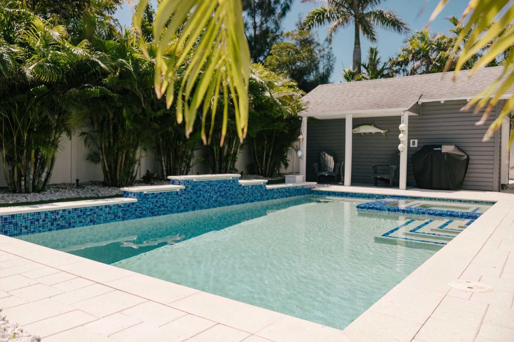 Pool project by Bayside Pool Service